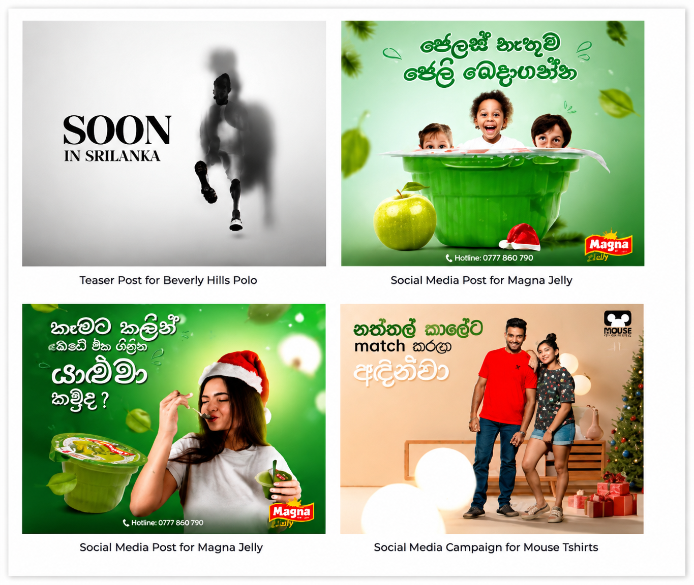 Collection of digital marketing and social media campaign creatives